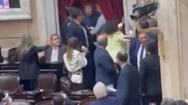 Zago y Almirón se pegaron en plena sesión en Diputados