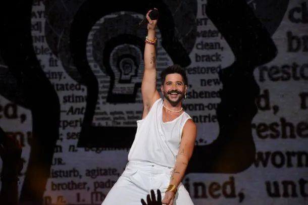 Camilo Echeverry se presentó con su show en Argentina