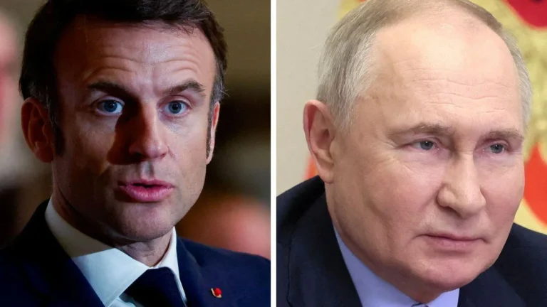 Macron pide alto el fuego a Rusia y otorga ayuda militar