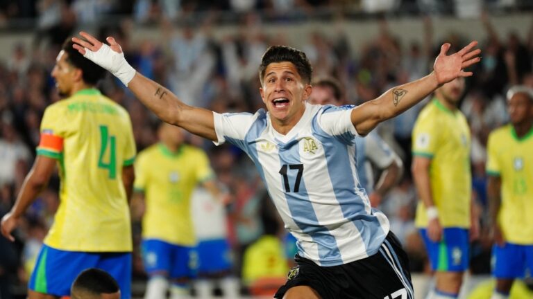 La goleada de Argentina a Brasil