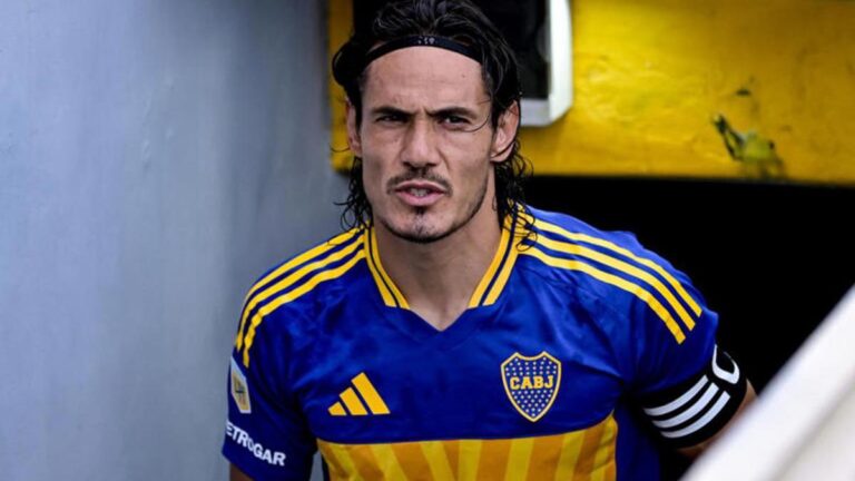 Alarma en Boca: se lesionó Cavani