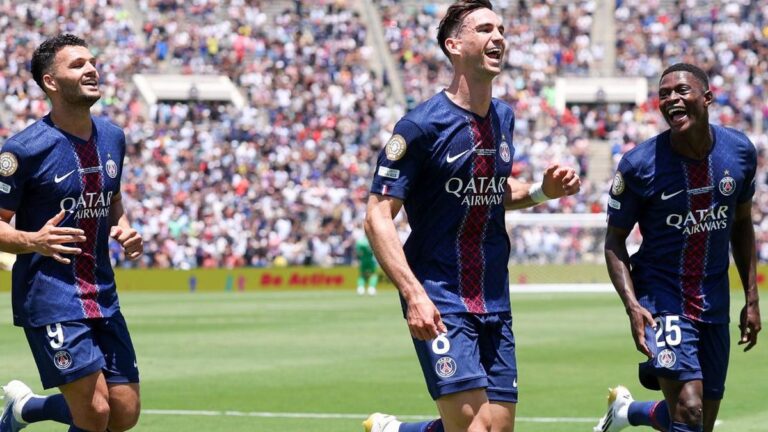 Mundial de Clubes: el PSG goleó al Atlético de Madrid