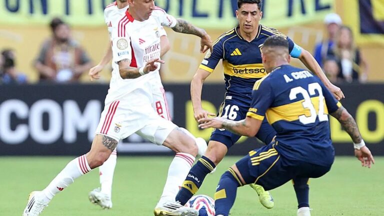 Boca empató 2-2 ante Benfica en el debut del Mundial de Clubes