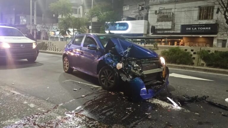 El Polaco involucrado en un accidente automovilístico