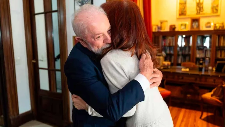 Lula Da Silva visitó a Cristina Fernández