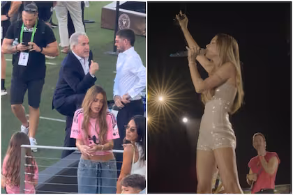Tini compartió un show con Coldplay en Miami