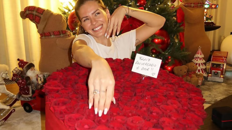 La China Suárez e Icardi celebraron un año juntos