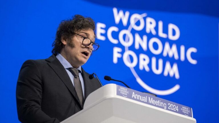 Milei viaja a Davos para participar del Foro